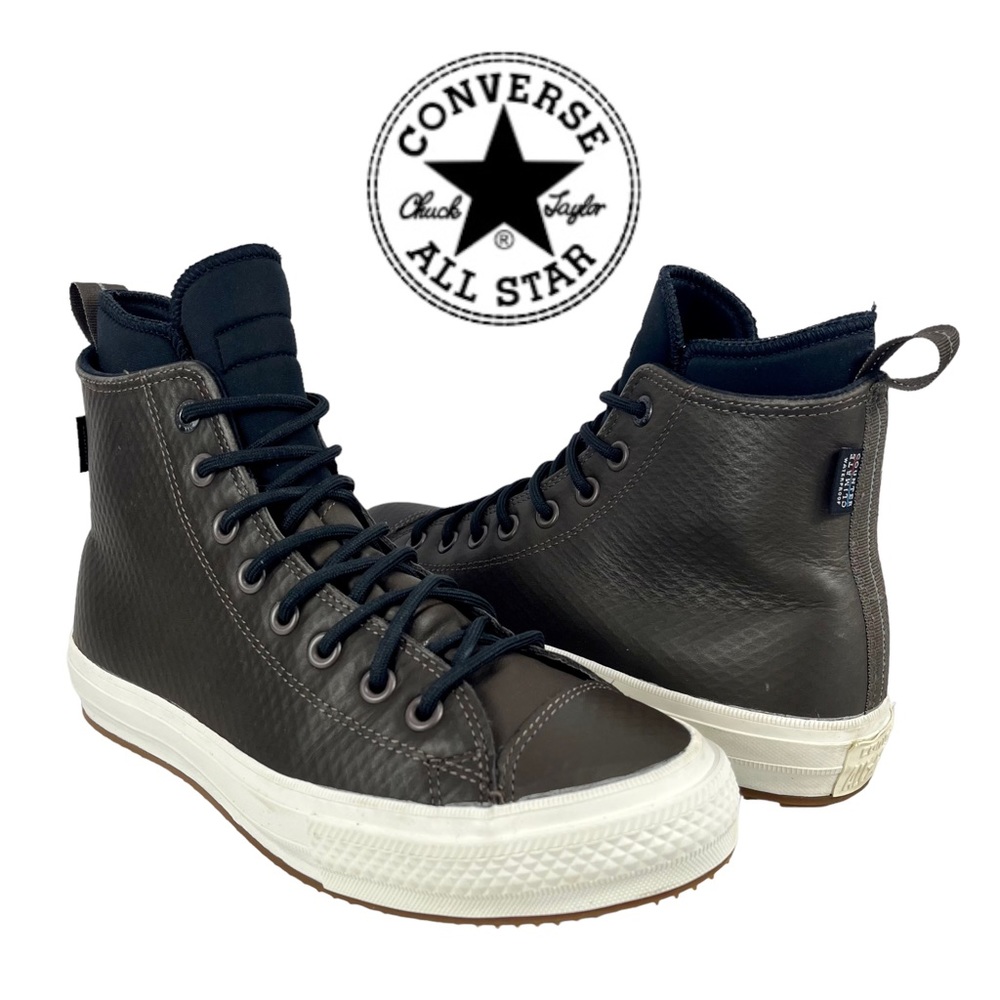 Chuck II |‎ Men 8 or Women 10| Brown Waterproof Mesh Back Leather Boot